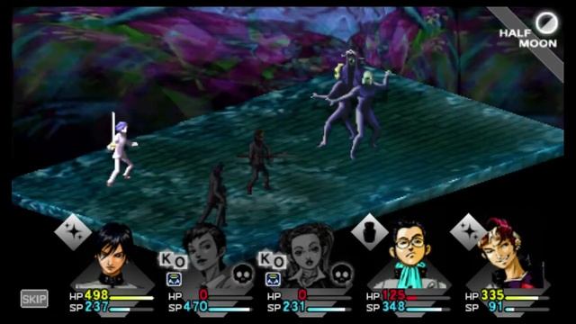 Persona 1 PSP Snow Queen Quest Good Ending Final Boss (Expert Difficulty)