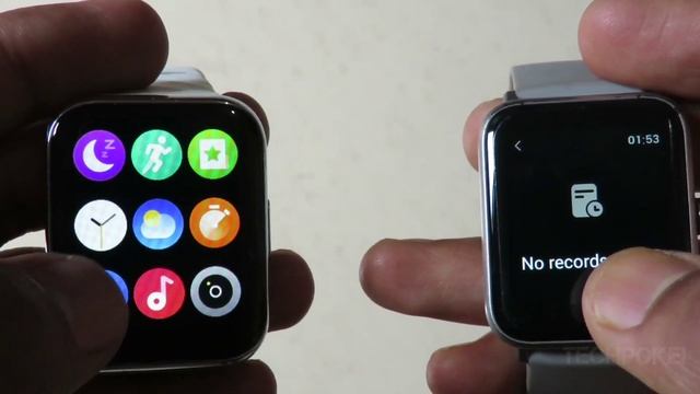 dizo watch D vs Colorfit pro 3 assist ? Alexa vs fitness watch 2022 #comparison #techpoke смотреть онлайн