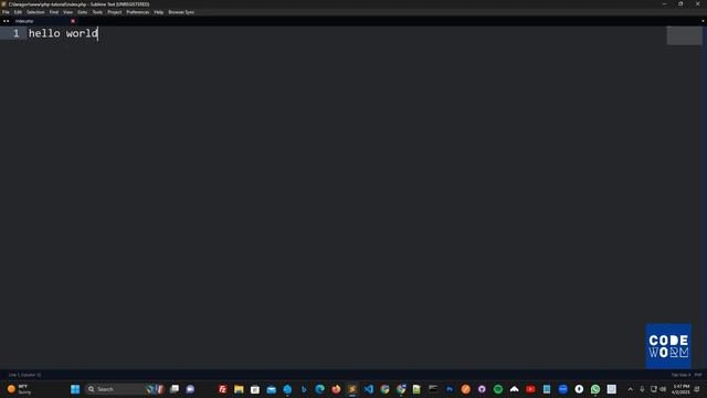 The Ultimate Guide to PHP: Hello World Tutorial for Beginners || Lesson 02 смотреть онлайн