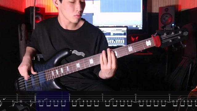 Metallica - Enter Sandman Bass Cover + TAB l COREKING 코어킹 смотреть онлайн