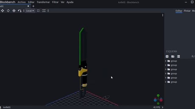 Blockbench : knife смотреть онлайн