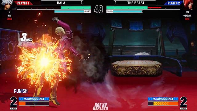 KOF XV 🔥 Bala (Ángel/K'/Iori) vs The Beast (Rock/Iori/O.Shermie) 🔥 Steam смотреть онлайн