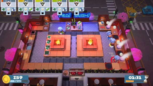 Masak-Masak Ala Chef Juni|Overcooked! 2 (#1) [ID] смотреть онлайн