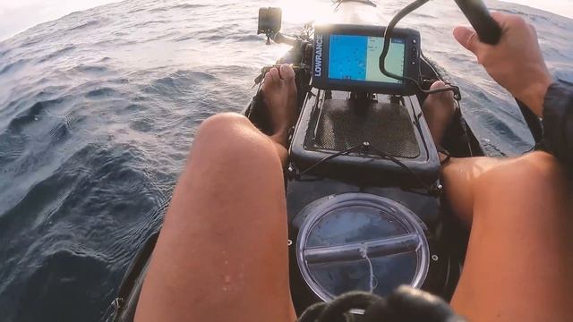 This Fish Means A Lot - Solo Kayak In Remote Ocean - Finally Back On The Ocean Towed By Big Fish смотреть онлайн