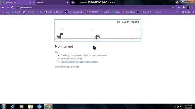 Bug/Secret Chrome Dino Runner Function | How to play Chrome's Dinosaur Runner Game more accurately. смотреть онлайн