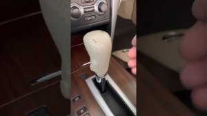 Демонтаж ручки АКПП NISSAN TEANA J32