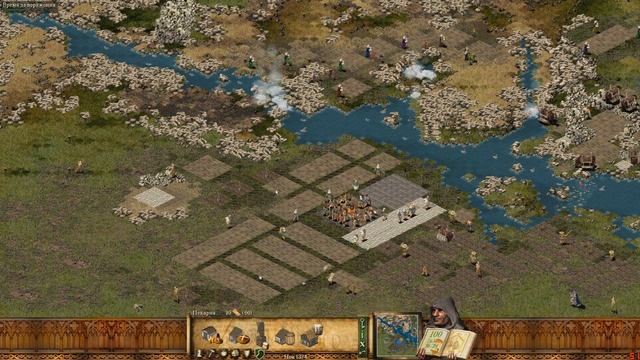 Stronghold - Экономическая кампания (3.Собираем урожай) смотреть онлайн
