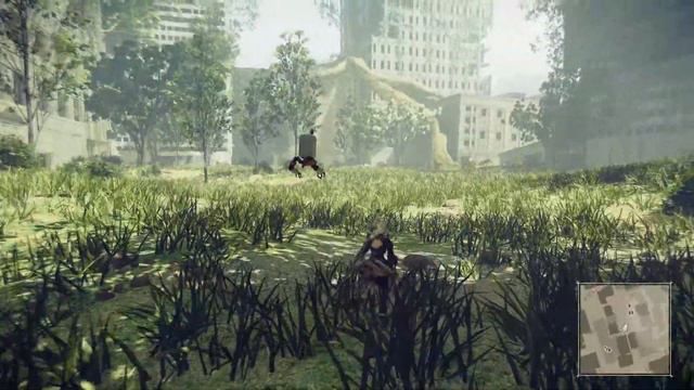 Nier Automata - 03 Pascals Village PC gameplay 2019 (F.A.R mod) смотреть онлайн