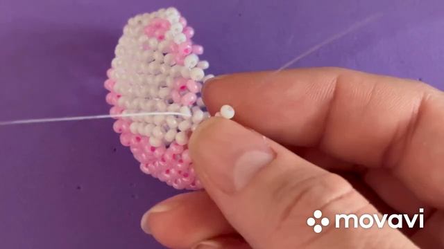 Вторая часть видео.Вариант головы с глазами из бисера Кото-Скелет амигуруми#амигурумиизбисера #рек смотреть онлайн