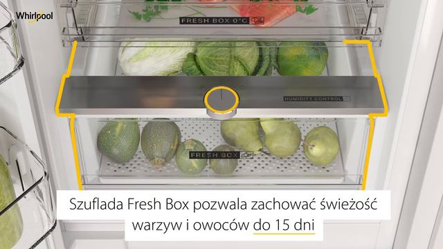 Lodówki Whirlpool Total No Frost z szufladą Fresh Box смотреть онлайн