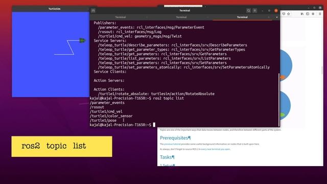 ROS2 tutorial: Nodes and topics // Getting started with Robot Operating System using Turtlesim смотреть онлайн