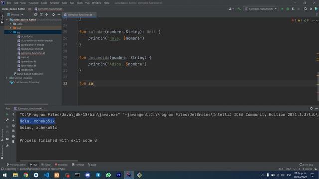 09 - Funciones (Metodos) en Kotlin смотреть онлайн