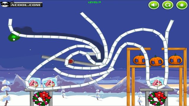Unfreeze Angry Birds - BREAK ICE CUBE WITH COLOR WATER TO RESCUE FROZEN BIRDS! смотреть онлайн