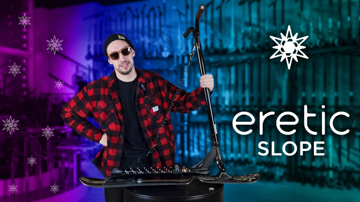 САМОКАТ ДЛЯ СНЕГА ❄ ERETIC SLOPE ❄ смотреть онлайн