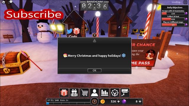 *ALL CODES WORK* Survive the Killer! ROBLOX | 8 JANUARY 2023 смотреть онлайн