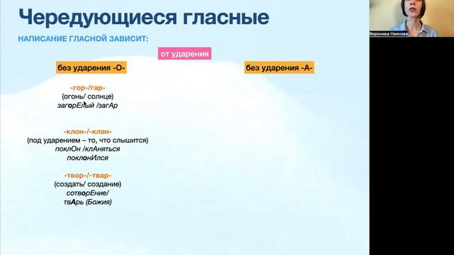 Как пишутся русские корни? Три типа написания безударных гласных смотреть онлайн
