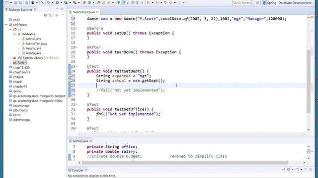 JUnit Test Case смотреть онлайн