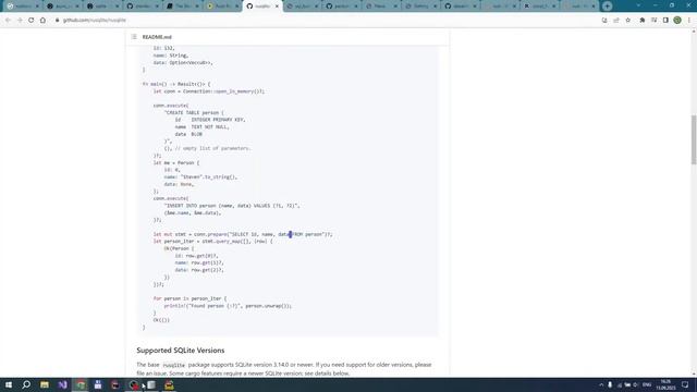 Поисковая система на Rust (Axum, Tonic, Leptos). Часть 4. Подключаю SQLite к Indexing сервису смотреть онлайн