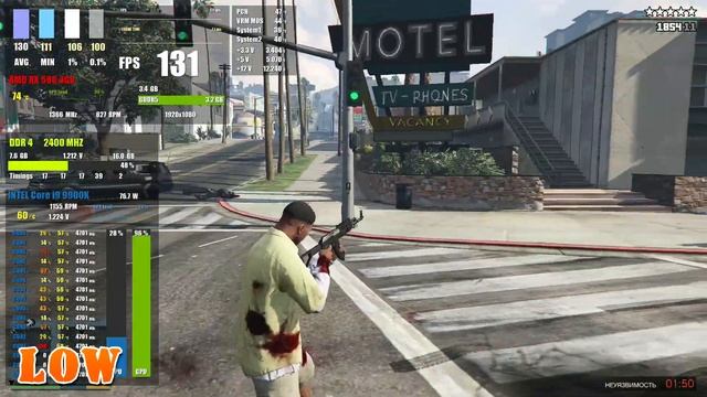 GTA 5 intel core i9 9900k RX 580 4gb смотреть онлайн