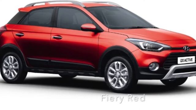 Hyundai i20 Active 2018 Colours смотреть онлайн