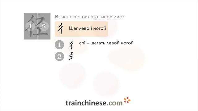 Как пишется 径 (jìng) – путь, тропа — порядок черт, ключ, примеры и произношение смотреть онлайн