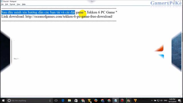 Game Tekken 6 PC Game - Hướng dẫn tải và cài đặt game - Free Download. смотреть онлайн