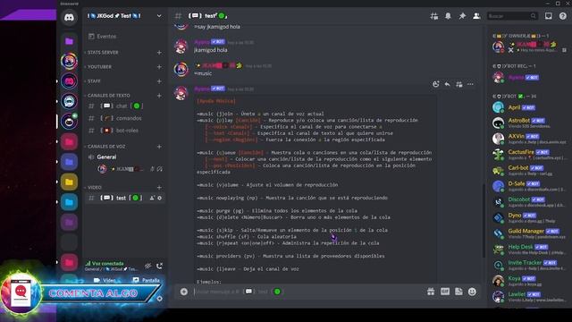 ? Ayana - Bot de diversión, música y mas ? Discord ? JKamiGod смотреть онлайн
