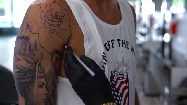 8. Tattoo Process Layering and Aesthetics! смотреть онлайн