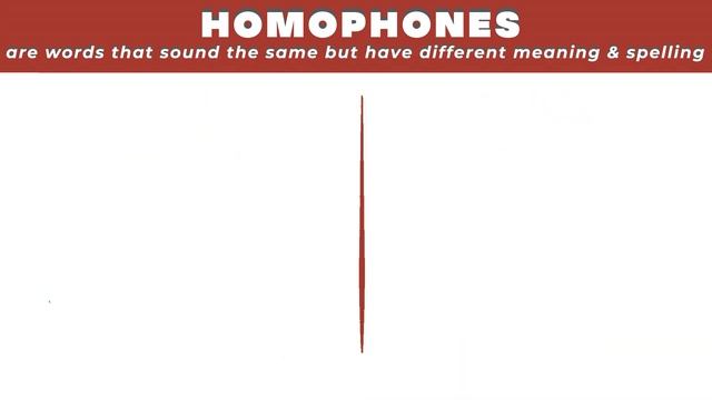 Омофоны в английском языке – 39 пар слов с примерами – ДА English смотреть онлайн