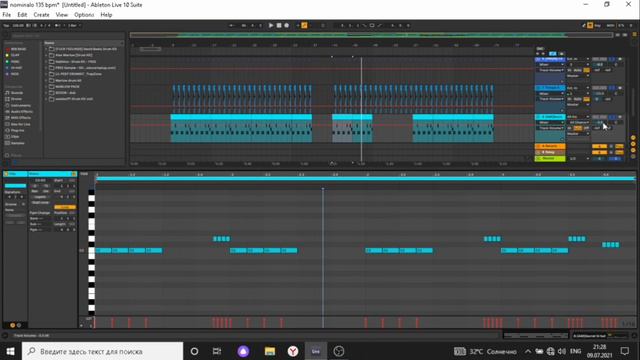 Как Сделать Бит Nominalo за 3 Минуты в Ableton Live 10 смотреть онлайн