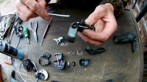 КАК СОБРАТЬ МАНЕТКУ SHIMANO ALTUS SL-M370, ALIVIO, ACERA / HOW TO SERVICE SHIMANO ALTUS LEVER