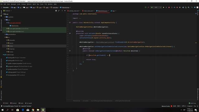 Como programar una barra de navegación inferior - Android Bottom Navigation View смотреть онлайн