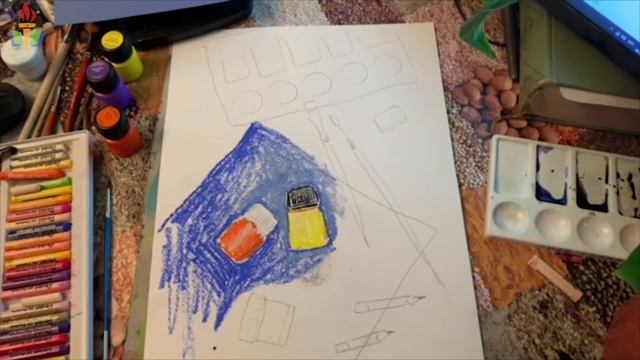 Декоративная работа "Мои краски" смотреть онлайн