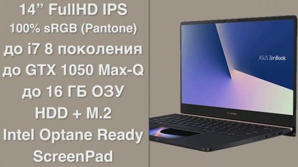 Презентация новых ноутбуков ASUS VivoBook S14, ZenBook Pro 14 и TUF FX505G/FX705G