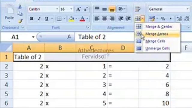 Lecture No 3 Format cells Ms Excel 2007 Training in Urdu смотреть онлайн
