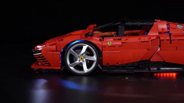 BriksMax Light Kit For Lego Ferrari Daytona SP3 42143 смотреть онлайн