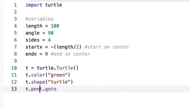 11 Turtle Squares (Function, Variables, Loop) pt1 смотреть онлайн