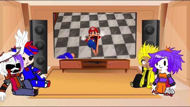 Food Family + Final.EXE react to Mario smash or pass смотреть онлайн