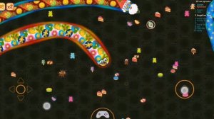 ИГРА WORMATE IO червяки игра для детей ОЧЕНЬ БОЛЬШОЙ ЧЕРВЯК