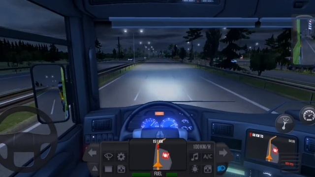 Driving on the right to the music. Renault MAGNUM.TRUCK SIMULATOR ULTIMATE #SIMULATOR #SHIPPING смотреть онлайн
