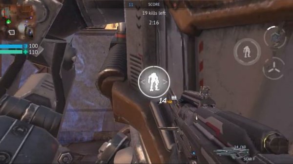 Infinity ops fight in space