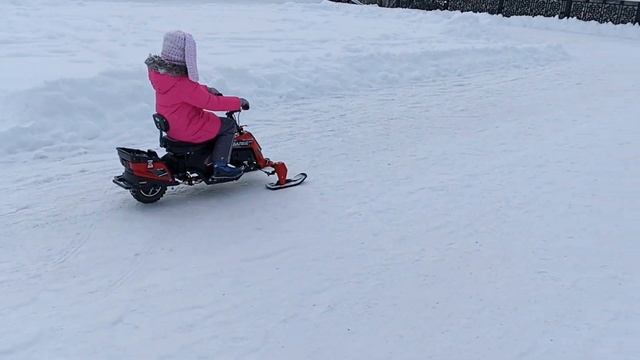 ? Зимой на трайке ? Удалец! ? смотреть онлайн