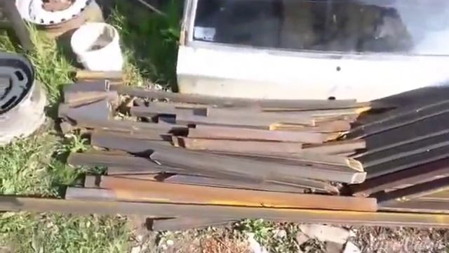 СТРОИМ НАВЕС ПОД ПОЛЕКАРБОНАТ ДЛЯ АВТОМОБИЛЯ!!! смотреть онлайн