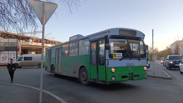 Автобус Mercedes-Benz O305 № Х 743 ЕМ 96 Маршрут-74 смотреть онлайн