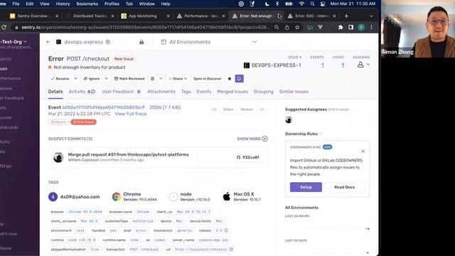 DevOps.JS Workshop: Tracking Errors and Slowdowns Across JS applications Using Sentry смотреть онлайн