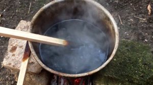 патинирование медных монет медным купоросом и маргонцем