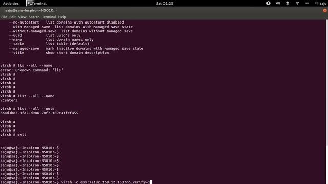 How to connect to VMware ESXi Server using libvirt API and virsh command смотреть онлайн