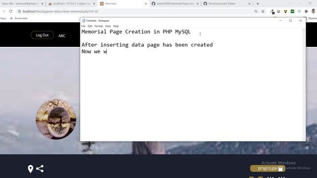 Memorial Page Creation|Creating the deceased page Free PHP MySQL Project смотреть онлайн