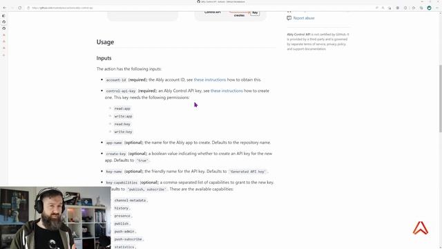 How to use the Ably Control API GitHub Action смотреть онлайн
