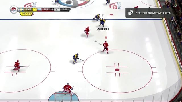 [NHL Legacy Edition] Russia 7:3 Sweden смотреть онлайн